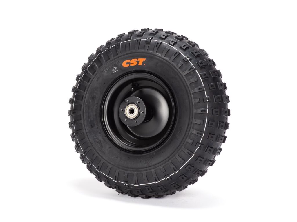 Rear Wheel With Tire